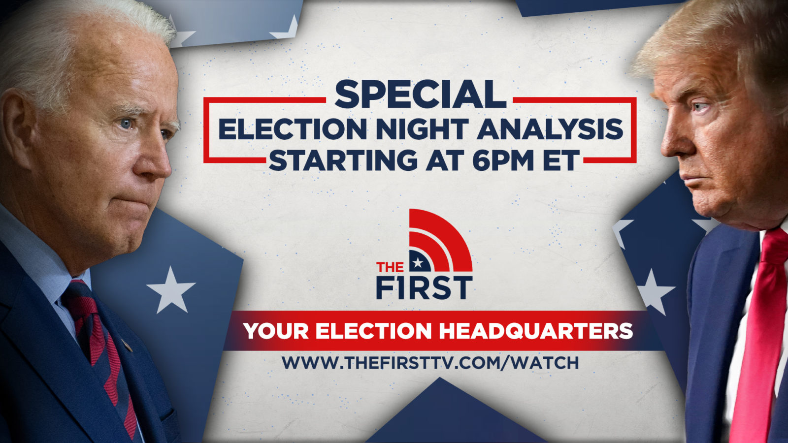 The First to broadcast live on election night The First TV