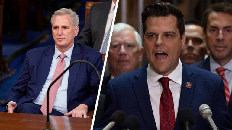 Rep. Matt Gaetz: I Will NEVER Vote For Kevin McCarthy – The First TV