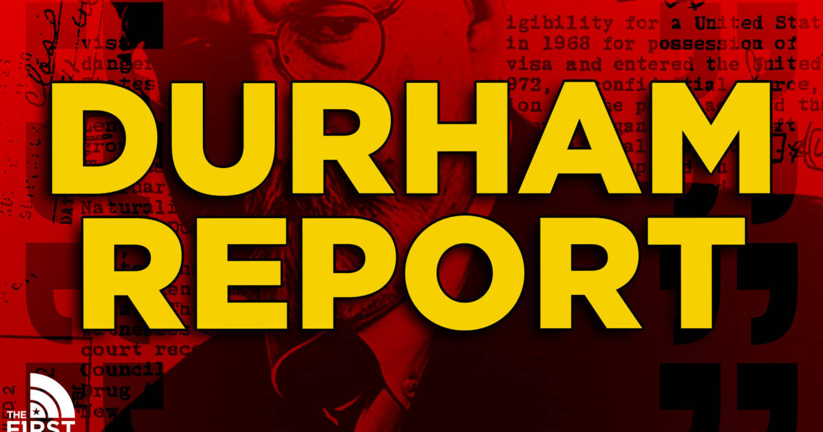 DURHAM REPORT What Should Be Done About The FBI? The First TV