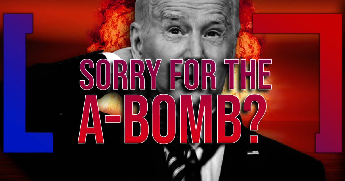 Is Biden About to Apologize for Dropping the Bomb on Japan? – The First TV